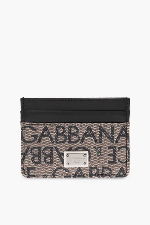 Dolce and gabbana discount card holder mens